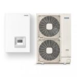Pompa de caldura tip split, aer-apa, Hitachi Yutaki, 400V, doar incalzire
