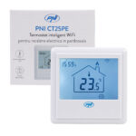 Termostat inteligent incastrabil PNI CT25PE WiFi - imagine 2