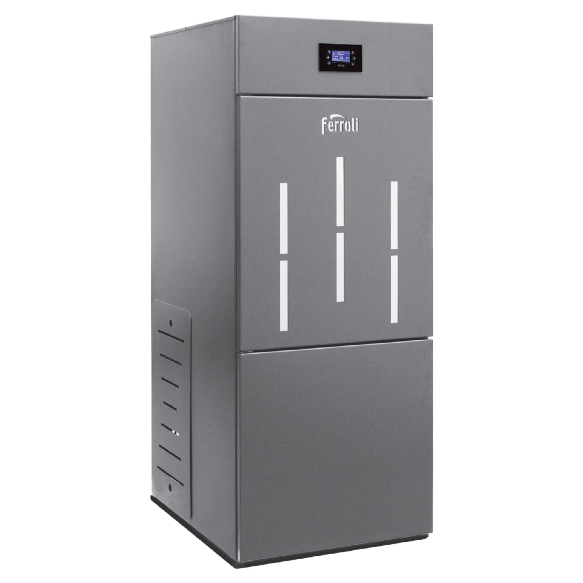 01 Cazan din otel pe peleti, 30kW, Ferroli Biopellet PRO 30 Cazan din otel pe peleti, 30kW, Ferroli Biopellet PRO 30 - imagine 1