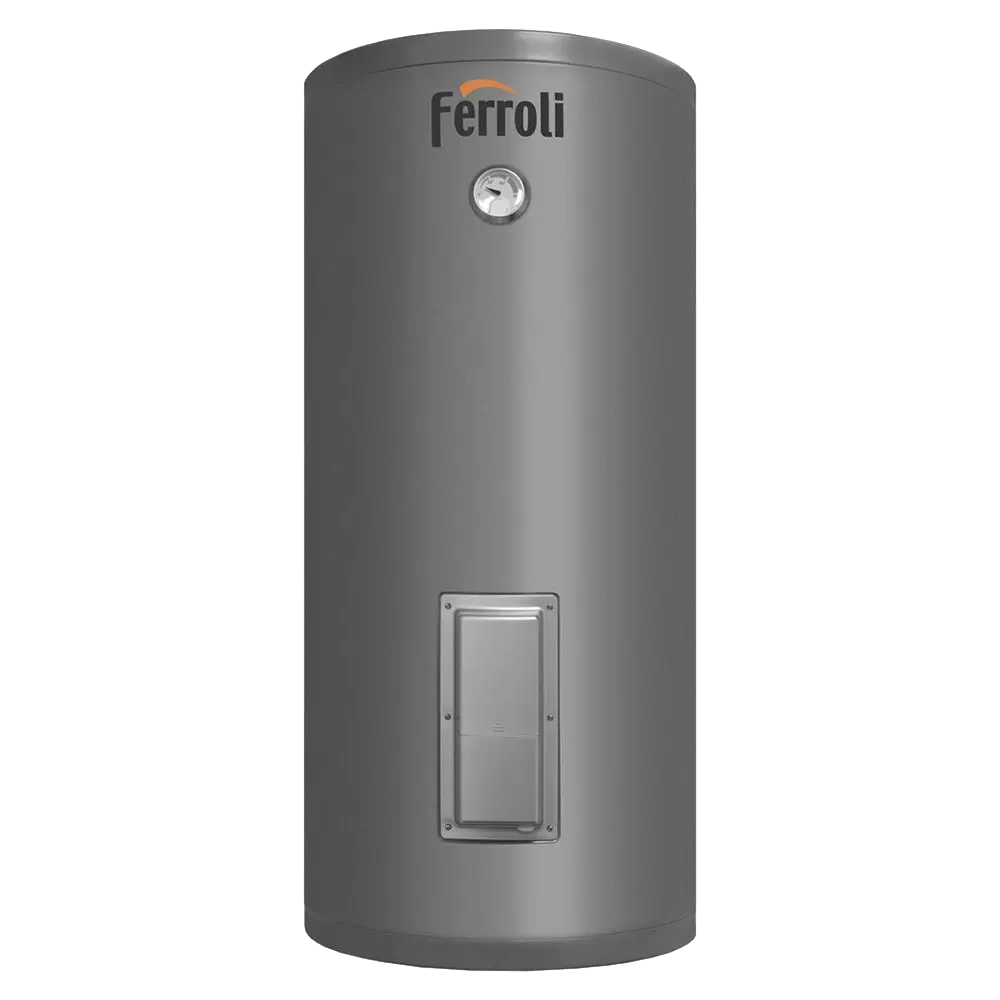01 Ferroli Ecounit F 200 2C Boiler cu 2 serpentine Ferroli ECOUNIT F 200-2C, 200 litri, rezistenta inclusa - imagine 1