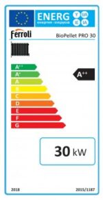 Cazan din otel pe peleti, 30kW, Ferroli Biopellet PRO 30 - imagine 3