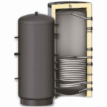 Rezervor de acumulare/puffer cu o serpentina Sunsystem PR 1000L, cu izolatie din poliuretan - imagine 2