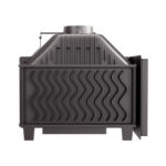 Semineu fonta sticla KAWMET W16 ECO 13,5 kW, sticla laterala - imagine 5