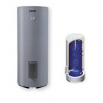 Boiler cu 2 serpentine Ferroli ECOUNIT F 200-2C, 200 litri,  rezistenta inclusa