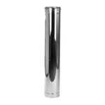 Burlan inox cazan peleti 80mm x 0.5mm x 1ml si garnitura - imagine 3