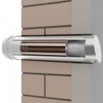 Capac Antivant pentru Recuperatoarele de caldura PRANA 150 – Metal - imagine 2