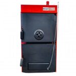 Cazan din fonta pe lemn, carbune, tocatura lemnoasa, Heatmax SFR 08, 42 kW