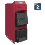 Cazan din otel pe combustibil solid cu 3 drumuri de fum Ferroli FSB TOP N 35 kW