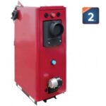 Cazan din otel pe combustibil solid cu 3 drumuri de fum Ferroli FSB TOP N 35 kW - imagine 4