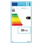 Cazan din otel pe combustibil solid cu 3 drumuri de fum Ferroli FSB TOP N 35 kW - imagine 6