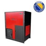 Cazan din otel pe peleti, arzator din fonta, ECO Dominus, 50 kW