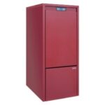 Cazan din otel pe peleti BioMax 24 PLUS, cu boiler incorporat de 100 L, 24 kW