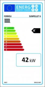 Cazan mixt lemn/pelet  FERROLI SUNPELLET 6, 42kW - imagine 2