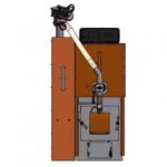 Cazan pe amestec de porumb si peleti ARCA GRANOLA MAIS MIX, 30kW