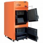 Cazan din otel pe combustibil solid  Ferroli FSB Pro N, 35kW - imagine 2