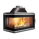 Semineu fonta sticla KAWMET W16 ECO 13,5 kW, sticla laterala - imagine 3