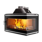 Semineu fonta sticla KAWMET W16 ECO 13,5 kW, sticla laterala - imagine 4