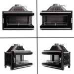 Semineu fonta sticla KAWMET W16 ECO 13,5 kW, sticla laterala - imagine 5