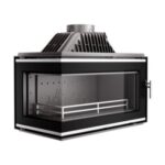 Semineu fonta sticla KAWMET W16 ECO 13,5 kW, sticla laterala - imagine 8