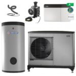 Pachet pompa de caldura aer-apa, NIBE F2040-12, 230V, pt. max. 120mp - 180mp, doar incalzire