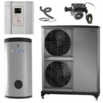 Pachet pompa de caldura aer-apa, NIBE F2040-16, 230V, pt. max. 180mp - 220mp, doar incalzire