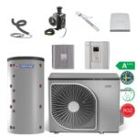 Pachet pompa de caldura NIBE AMS10-8, 230V, pt. max. 130 mp