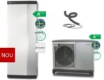Pompa de caldura NIBE F2040-6 cu modul interior VVM S320 R EM, 230V, pt max. 100-110 mp