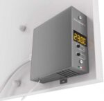 Panou radiant ceramic infrarosu Scaldaquore Linea Metallo 1000/Griggio metalizza - imagine 3