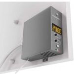 Panou radiant ceramic infrarosu Scaldaquore Linea Vetro 750 Nero - imagine 5