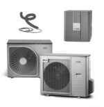 Pompa de caldura aer-apa split, AMS 20-10 + HBS 20-10, 230 V, pt. 130-140 mp