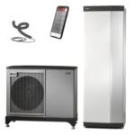 Pompa de caldura NIBE F2050-10 cu modul interior VVM S320 E EM, 230 V, pt. max. 130 mp