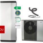 Pompa de caldura NIBE F2120-8 cu modul interior VVM S320 R EM, pt. 120-150 mp