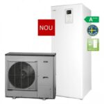 Pompa de caldura NIBE SPLIT AMS10-6 + BA-SVM 10-200/6E, boiler email, pentru maxim 90 mp