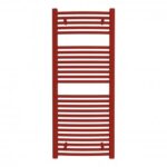 Radiator baie curbat rosu, RADOX Round N 500x1200 mm, culoare roșu RAL3000