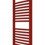 Radiator baie curbat rosu, RADOX Round N 500x1200 mm, culoare roșu RAL3000 - imagine 2