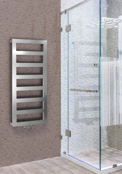 Radiator baie portprosop decorativ colorat 500/1500 mm KAZAR (include kit de instalare) - imagine 6