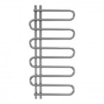 Radiator baie portprosop decorativ cromat 500/1000 mm RIVER - imagine 2