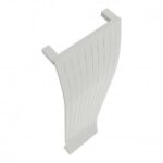 Radiator decorativ colorat 400/1800 mm WAVE (include kit de instalare) - imagine 3