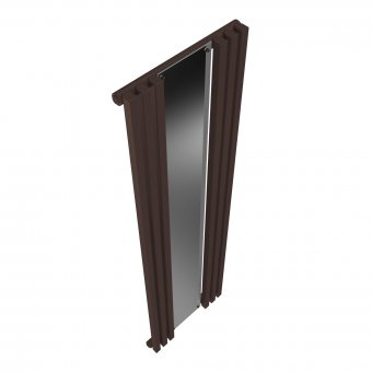 Radiator decorativ colorat 535/1800 mm VERTICA D MIRROR (include kit de instalare) - imagine 3