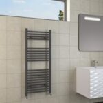 Radiator portprosop drept, din otel, Konex 600x1200 mm, antracit