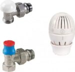 Set robineți termostatați TUR/RETUR Giacomini R470A, 1/2” cu prindere pt. PEX-R470A - imagine 2