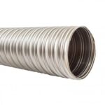 Tub flexibil inox, 80 mm x 3 ml